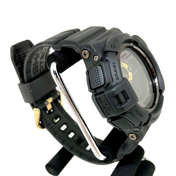 G-SHOCK CASIO Casio watch GW-9300GB-1 MUDMAN Madman black gold series radio w... - Picture 2 of 9